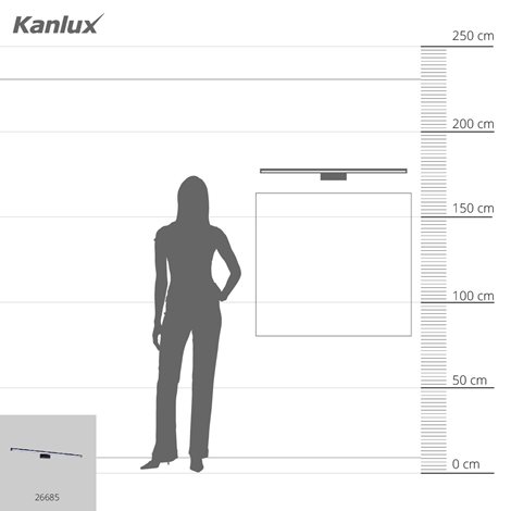 ASTEN nástěnné koupelnové svít. LED 15W, 1230lm, 4000K, IP44, 90cm, černá 8