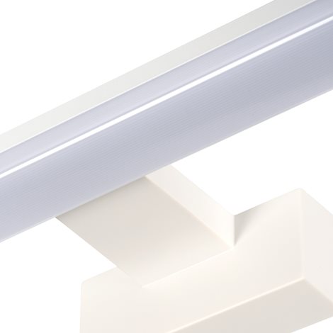 ASTEN nástěnné koupelnové svít. LED 8W, 690lm, 4000K, IP44, 40cm, bílá 4
