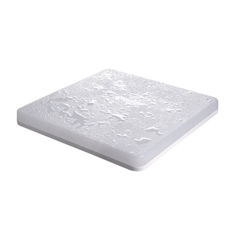 VARSO LED 24W-NW-L-SE přisazené svít. 24W, 2280lm, 4000K, IP54, mikrovlný senzor, hranaté 9