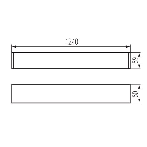 AL 4LED 120-MPR-W-NT  Svítidlo pro T8 LED 2
