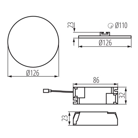 AREL LED DO 10W-NW Svítidlo LED 8