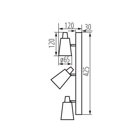 SEMPRA EL-3I B-SR Přisazené bodové svítidlo 7