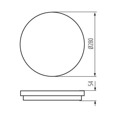 STIVI LED 24W-NW-O Stropní LED svítidlo 3