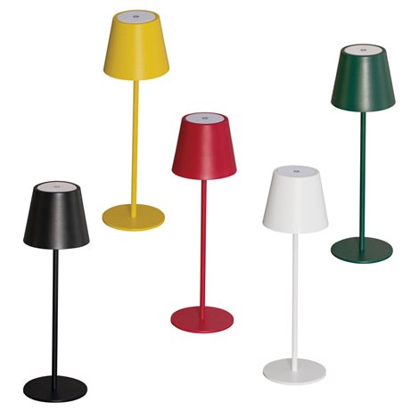 INITA LED B Stolní lampa, max.165lm, 3000K, IP54, bez 5V DC zdroje, černá 3