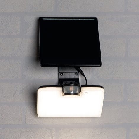 FL SOLNAR SLR venkovní svítidlo solární LED 8W, 800lm, 4000K, IP54, senzor, černá 11