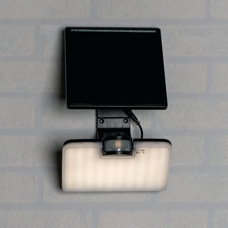 FL SOLNAR SLR venkovní svítidlo solární LED 8W, 800lm, 4000K, IP54, senzor, černá 12