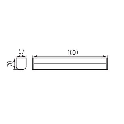 AKVO IP44 23W-NW-B S svítidlo LED 7