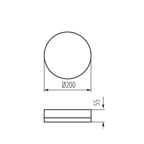 IPER LED 10W-NW-O  Přisazené svítidlo LED 9