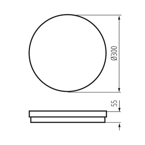 BENO ECO stropní LED 30W, 3150lm(NW), CCT 3000/4000/6500K, IP65, bílá 5