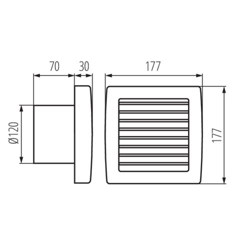 TWISTER AOL120T - Ventilátor s časovým vypínačem a s autom. žal. 3