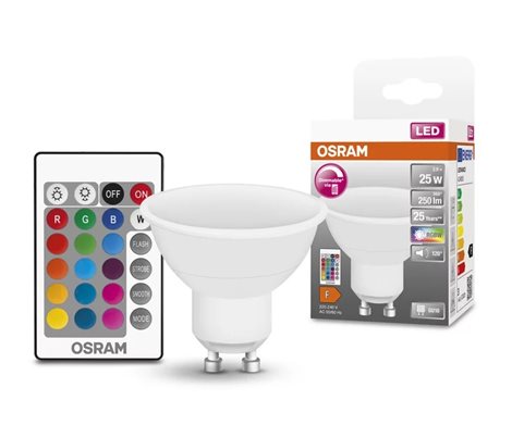 Osram LSPR1625REM 4,2W/827 230VFR GU10FS1 6
