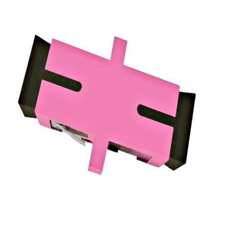 AOSCSMMOM4 Adaptér optický SC-SC, Simplex, UPC/PC, multimode, OM4
