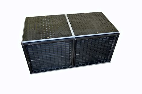 KMR-VB125K-HT-126x58x60 Kabelová komora Hidrostank včetně víka B125 kom., 1260x580x600mm