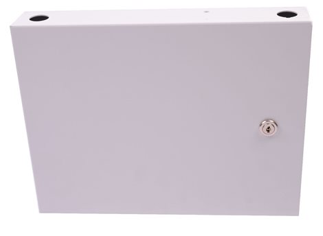 VONAS12ST Optický box nástěnný, neosazený pro 12 x ST adaptérů uzamykatelný, 235x185x42 mm