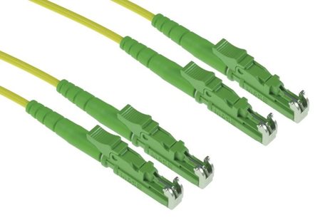 PO9DE2AE2A3 Patch cord E2000/APC-E2000/APC, Duplex, 09/125, 2x1,8mm, 3m