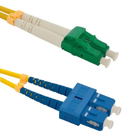 PO9DLCASC1 Patch cord LC/APC-SC/UPC, Duplex, 9/125, 1m