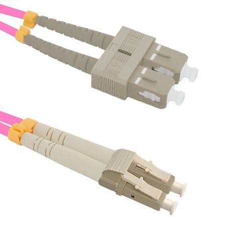 PO5DLCSC2OM4 Patch cord LC/UPC-SC/UPC Duplex 50/125 2m, OM4