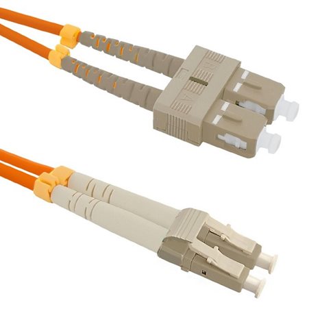 PO5DLCSC5 Patch cord LC/UPC-SC/UPC Duplex 50/125 5m