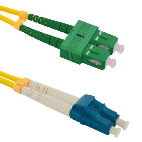PO9DSCALC5 Patch cord SC/APC-LC/UPC Duplex 9/125 5m