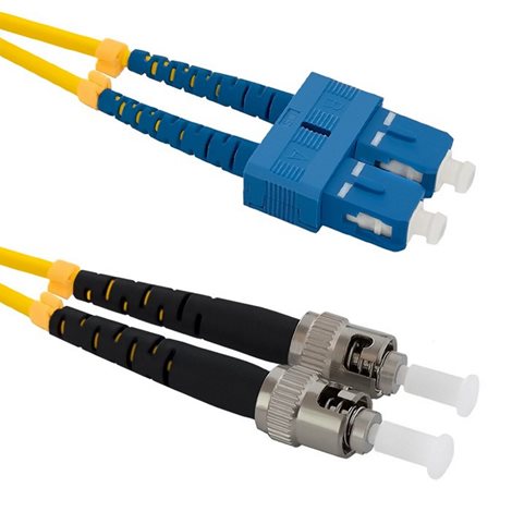PO9DSTSC1 Patch cord ST/PC-SC/UPC Duplex 9/125 1m