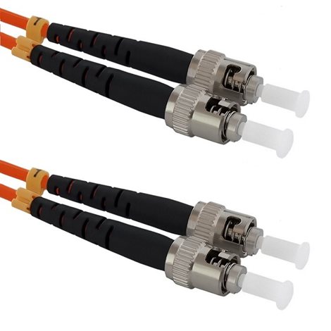 PO5DSTST10 Patch cord ST/PC-ST/PC Duplex 50/125 10m