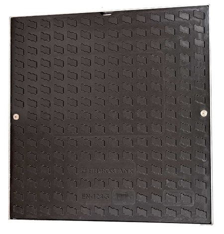 VA15-58x58K Víko kompozitní A15 (1,5t) pro komory Hidrostank 68x68cm, fixace šroubem
