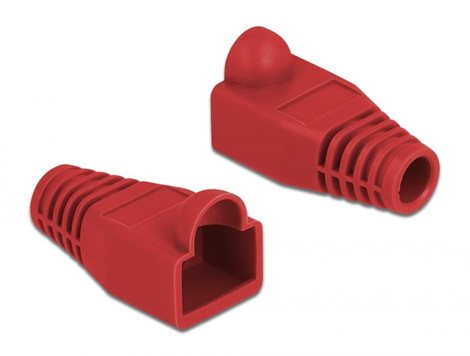 WCO-5-SP-RE WIREX Ochrana konektoru CAT5E/CAT6 RJ45 červená