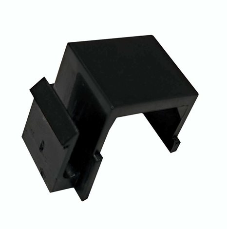 WKE-M-IN-BL WIREX Keystone záslepka do modulárního patchpanelu černá - balení 10 ks
