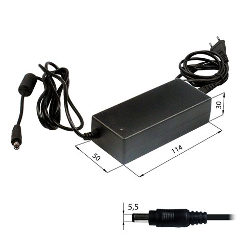 ML-732.005.10.0 Napájecí zdroj DC12V/5A, 113*50*30mm 2