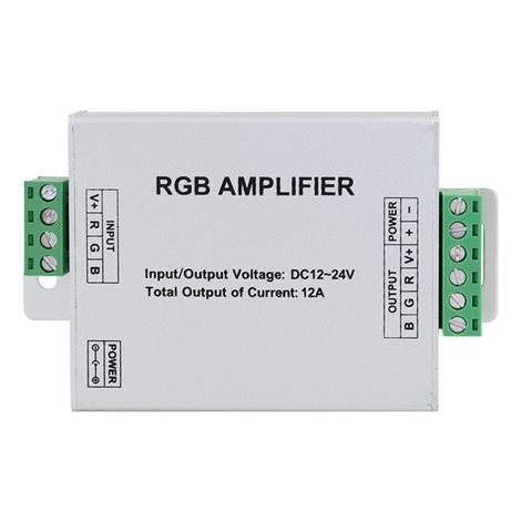ML-113.006.10.0 RGB zesilovač, rozměry: 95x65x24 mm 1