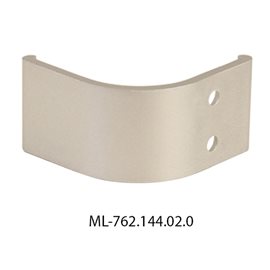 ML-762.144.02.0 Plastový stříbrný úchyt k profilu RL, RH