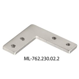 ML-762.230.02.2 Kovový propojovací konektor rohový pro PN, AC, AE, ZT, PCA, VF 1ks
