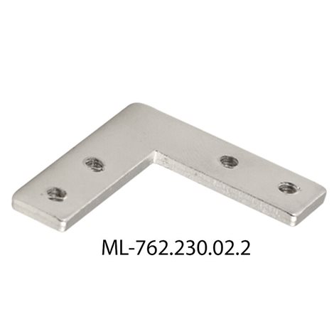 ML-762.230.02.2 Kovový propojovací konektor rohový pro PN, AC, AE, ZT, PCA, VF 1ks