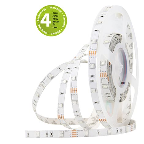 ML-123.580.60.0 LED pásek SMD5050 RGB, 30LED/m, 7,2W/m, DC12V, 280lm/m, IP20, 10mm, 5m 2