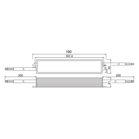 ML-732.059.45.0 Napájecí zdroj 30 W, DC12V/2,5A, IP67, hliníkové provedení 2