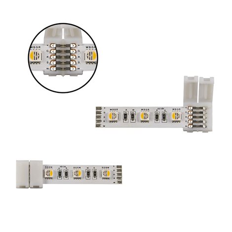 ML-112.001.21.6 Spojka RGBW LED pásků šíře 12 mm, 5 pinů 3