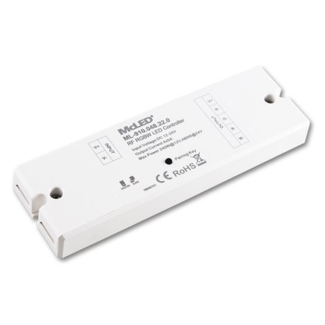 ML-910.048.22.0 RF přijímač pro RF ovladače RGBW