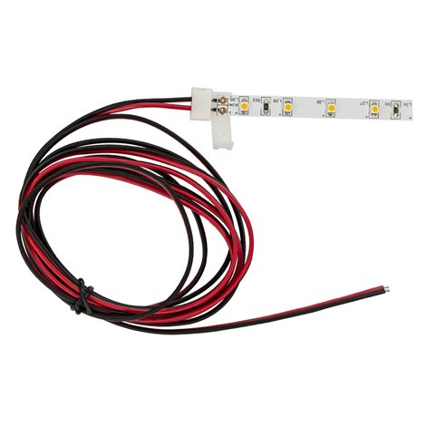 ML-112.004.21.1 Připojovací konektor jednobarevných LED pásků šíře 8 mm,2 piny, délka 2 metry, 20AWG 2