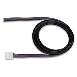 ML-112.004.21.5 Připojovací konektor RGB LED pásků šíře 10 mm, 4 piny, délka 2 metry, 20AWG