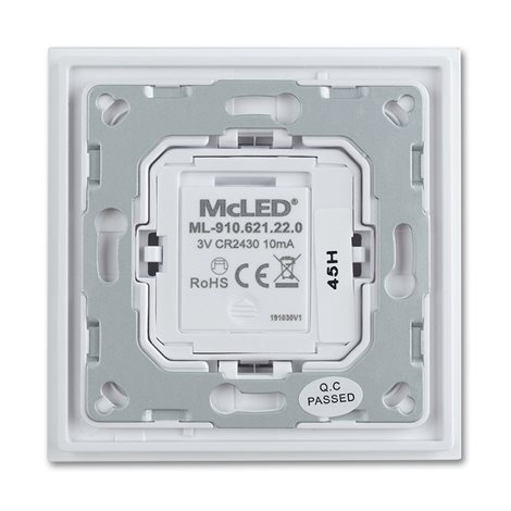 ML-910.621.22.0 RF nástěnný ovladač - CCT, 1 zóna 2