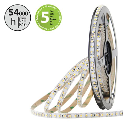 ML-121.776.60.0 LED pásek SMD3528 neutrálně bílý, 120LED/m, IP20, DC 12V, 8mm, 5m