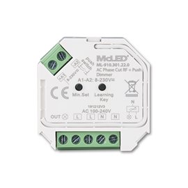 ML-910.301.22.0 RF přijímač do krabičky pro stmívání svítidel, max. 400W/230VAC