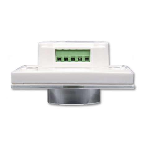 ML-910.704.22.0 RF otočný nástěnný ovladač – řízení jasu, 1 zóna, AC napájení 4