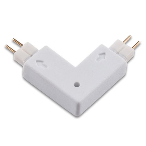 ML-111.022.21.1 Propojovací konektor tvar L pro jednobarevné LED pásky 8 mm 1