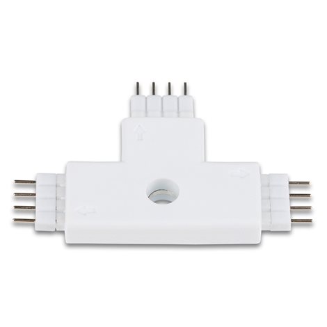 ML-111.023.21.5 Propojovací konektor tvar T pro RGB LED pásky 10 mm 1