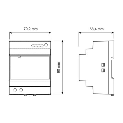 ML-732.080.11.1 Napájecí zdroj 90W, DC24V/3,83A, IP20, na DIN lištu 3