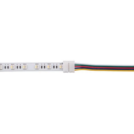 ML-112.004.21.6 Připojovací konektor RGBW LED pásků šíře 12 mm, 5 pinů, délka 2 metry, 20AWG 1
