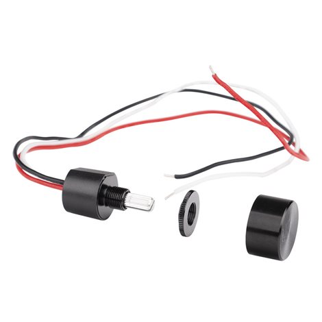 ML-113.006.02.0 Otočný stmívač LED pásku pro montáž do profilu, černá barva, max. 4A, IP65 2