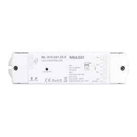 ML-910.041.22.0 RF přijímač - řízení jasu, CCT, RGBW, 4 kanály, 4x 5A, 12-36V