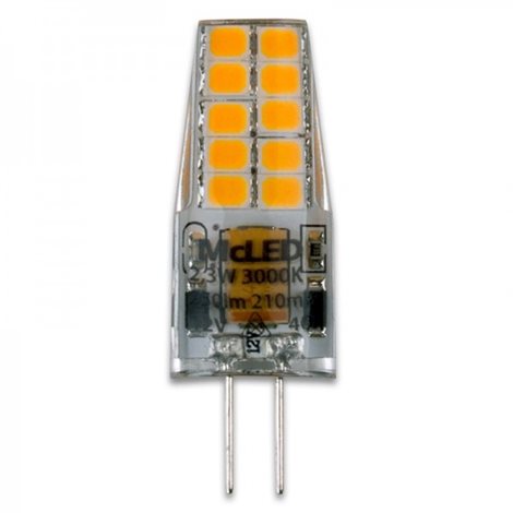 ML-325.003.92.0 LED žárovka G4, 12VAC/DC, 2,3W, 3000K, CRI80, vyz. úhel 300°, ? use 360° 250lm 2